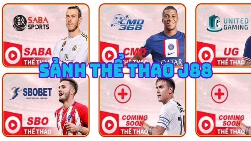 Khám phá những sảnh J88 Thể thao nổi bật